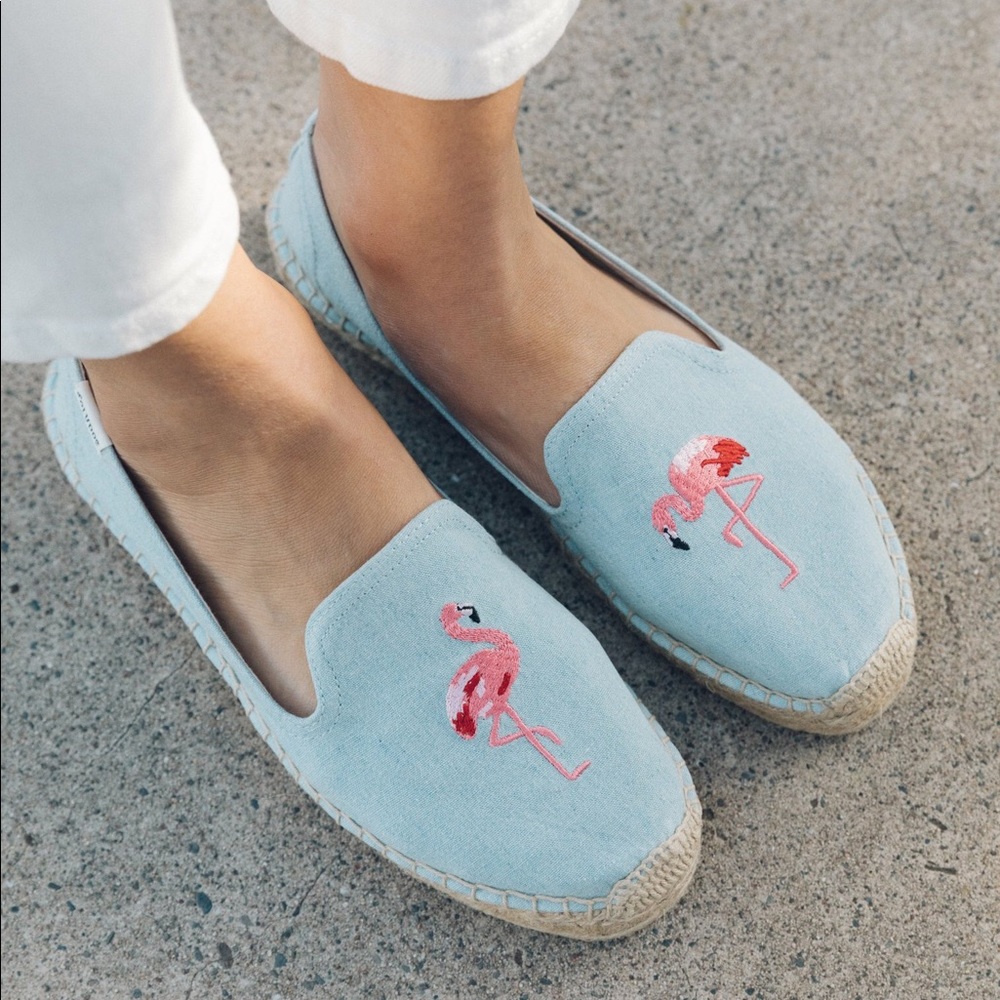 Flamingo Soludos espadrilles size 10
